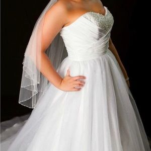 Alfred Angelo Cinderella Wedding dress.